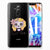 Silicone Back Case Huawei Mate 20 Lite Boho Skull