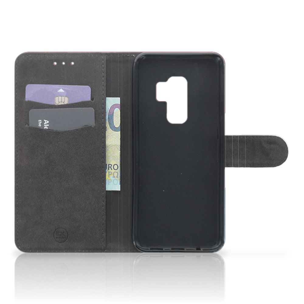 Samsung Galaxy S9 Plus Bookstyle Case Nederlandse Vlag met pasjes en ruimte voor geld.