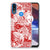 Silicone Back Case Motorola Moto E7/E7i Power Angel Skull Rood