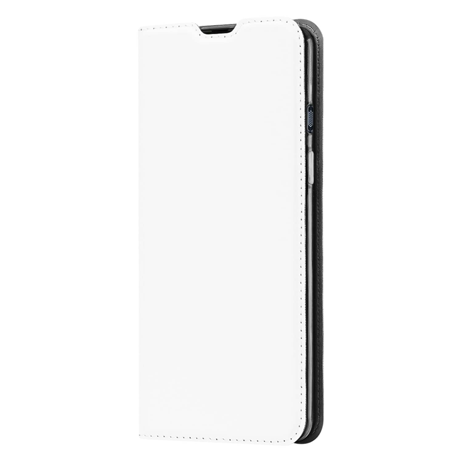 Bookcase Hoesje OnePlus 8 Wit met Pashouder