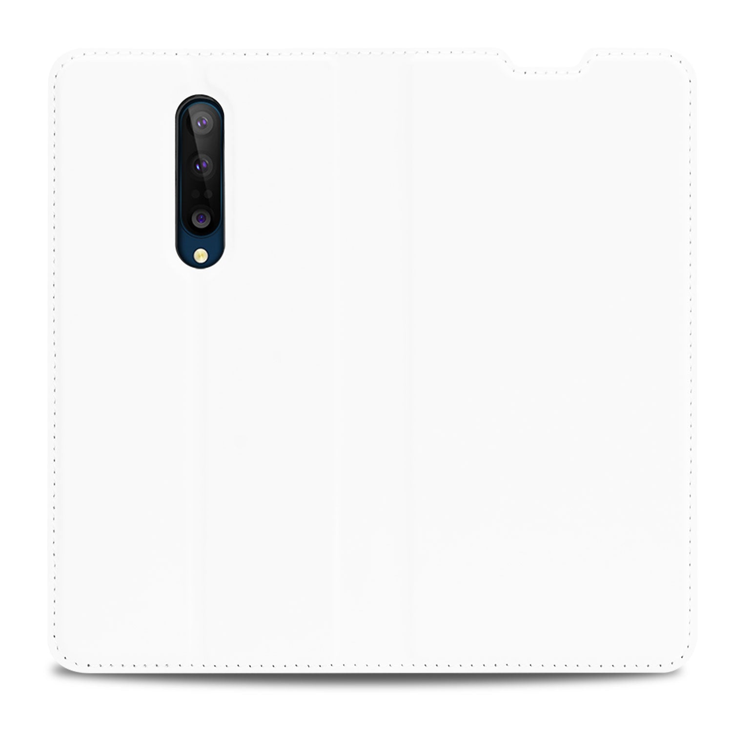 Bookcase Hoesje OnePlus 8 Wit met Pashouder