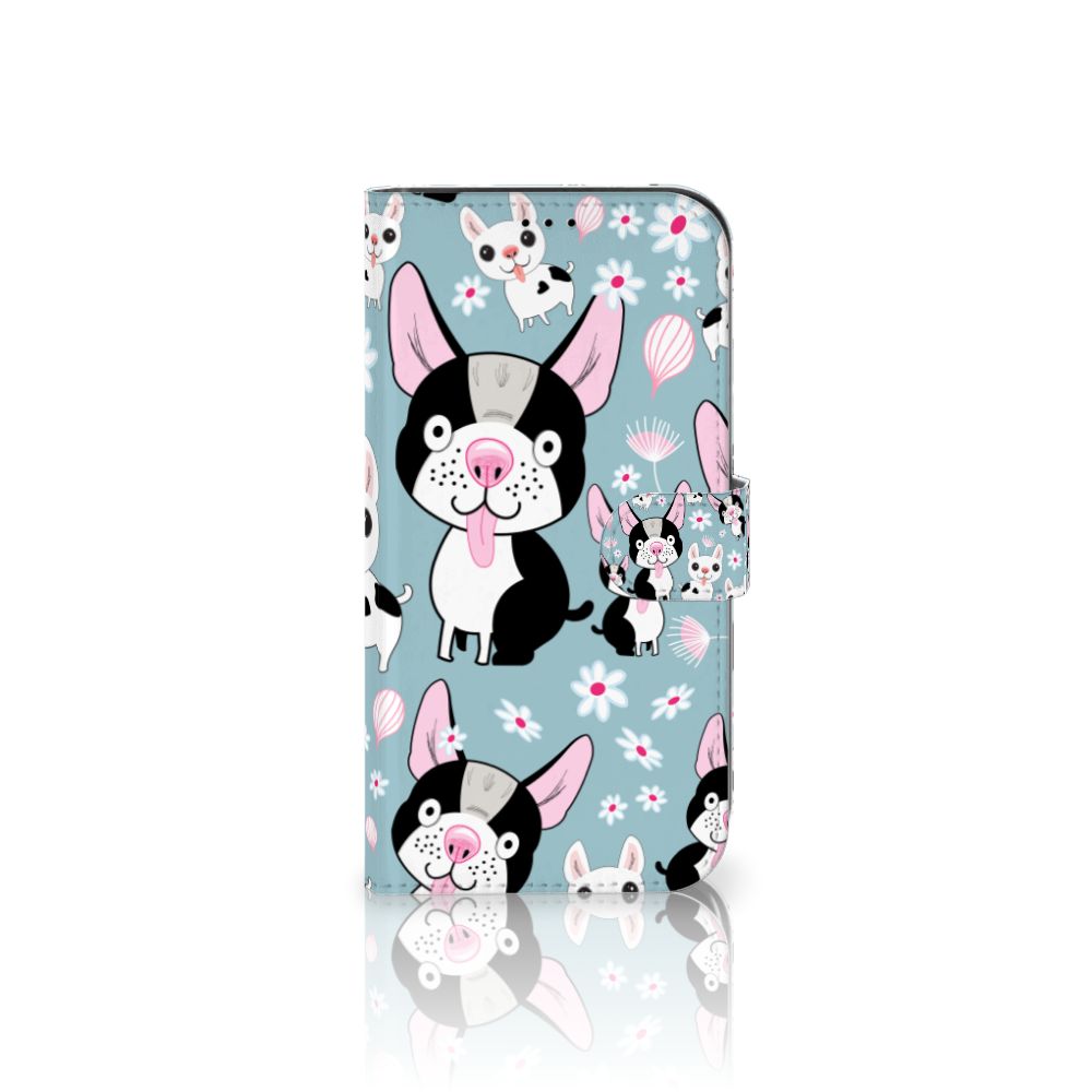 iPhone 13 Pro Max Telefoonhoesje met Pasjes Hondjes