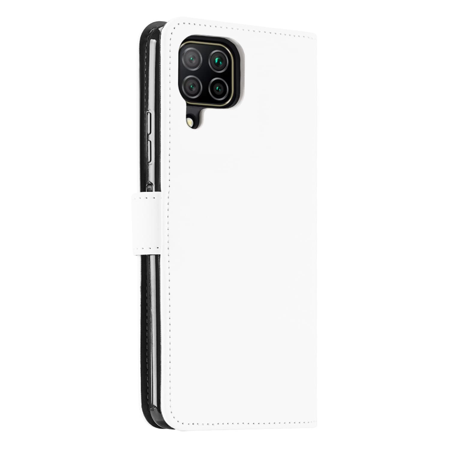 GSM Hoesje Huawei P40 Lite Bookcase Wit met Pasjeshouder