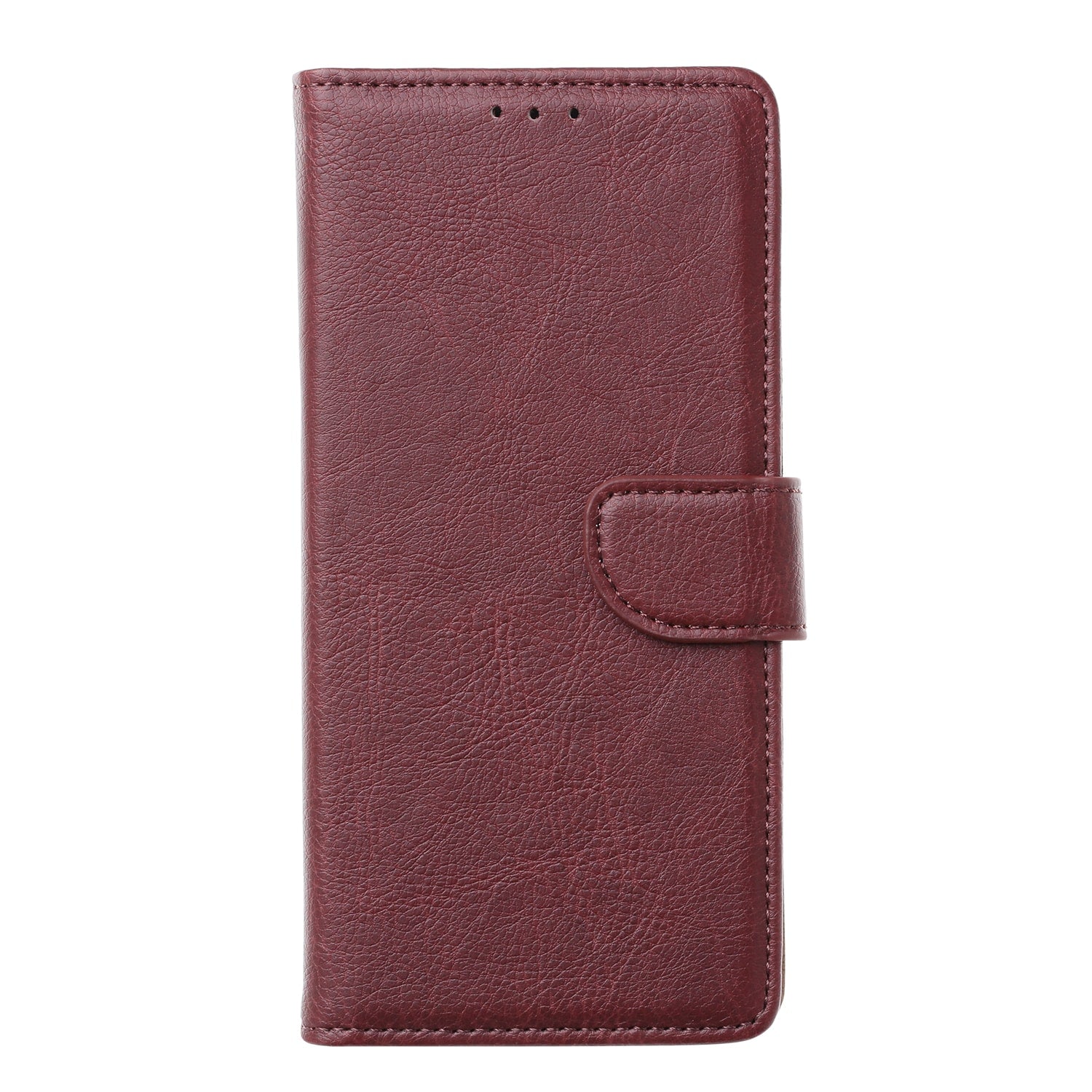 Galaxy A41 Wallet Case Bordeaux met Pasjeshouder