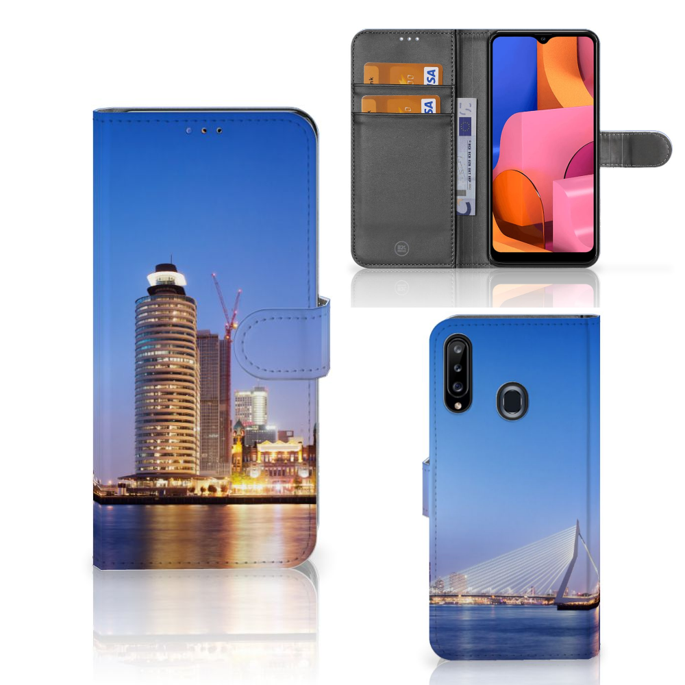 Samsung Galaxy A20s Flip Cover Rotterdam