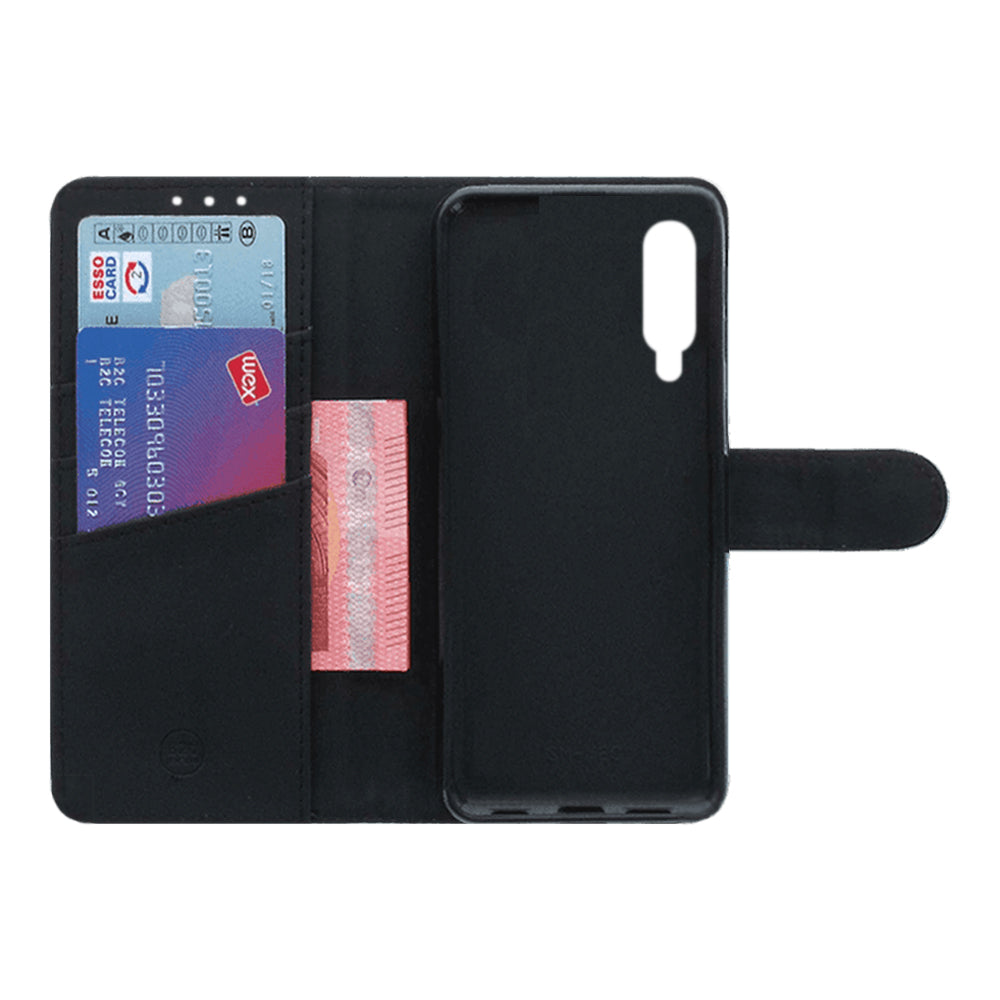 Hoesje Xiaomi Mi 9 Wallet Bookcase Wit met Pasjeshouder