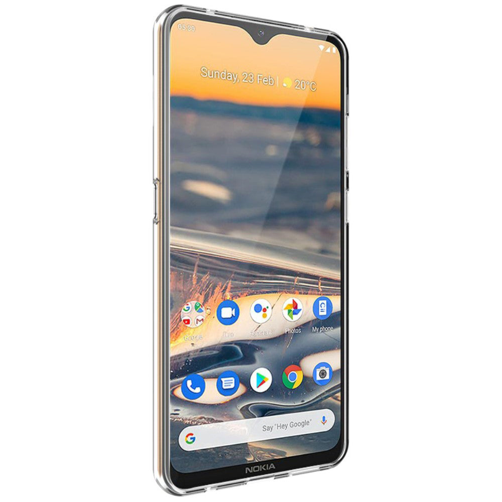 Backcase Nokia 5.3 TPU Siliconen Hoesje Doorzichtig