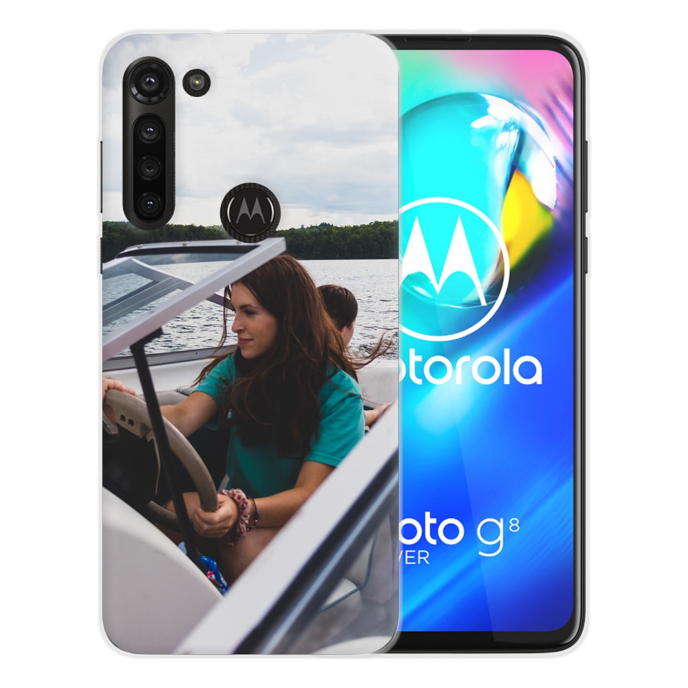 Back Case Hoesje Moto G8 Power Maken met Foto