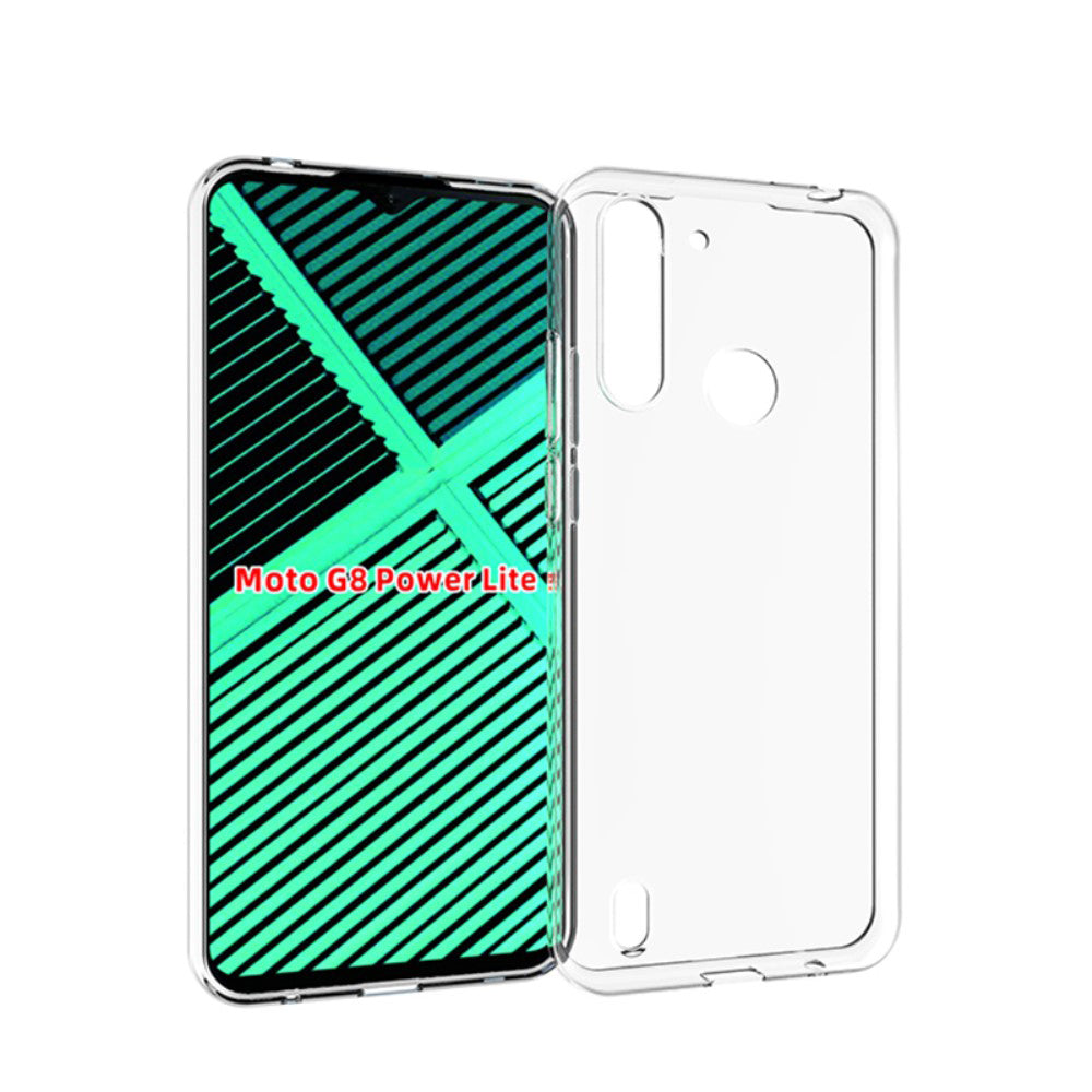 Back Cover Motorola Moto G8 Power Lite TPU Siliconen Hoesje Transparant