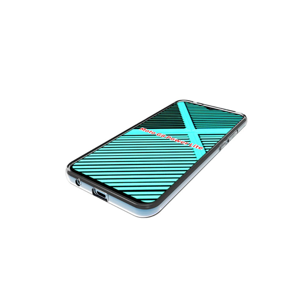 Back Cover Motorola Moto G8 Power Lite TPU Siliconen Hoesje Transparant