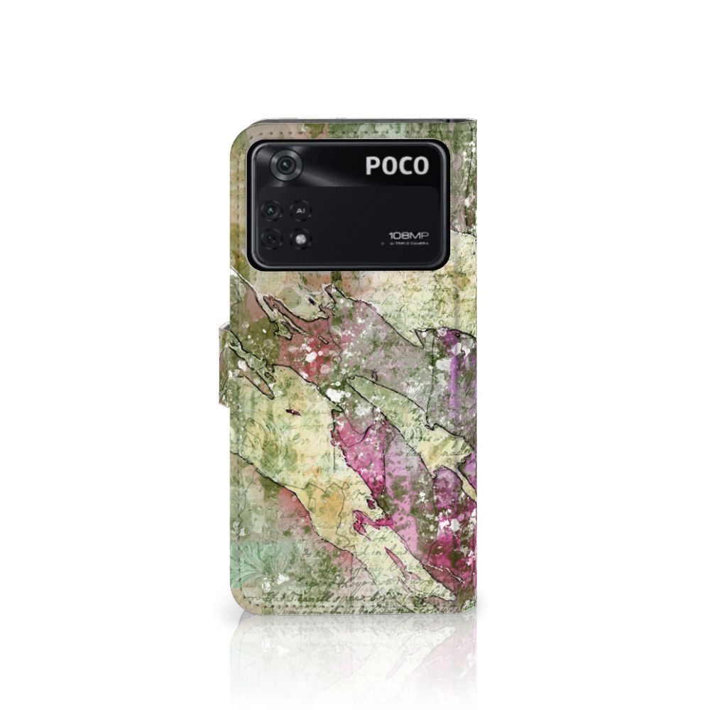 Hoesje Xiaomi Poco X4 Pro 5G Letter Painting