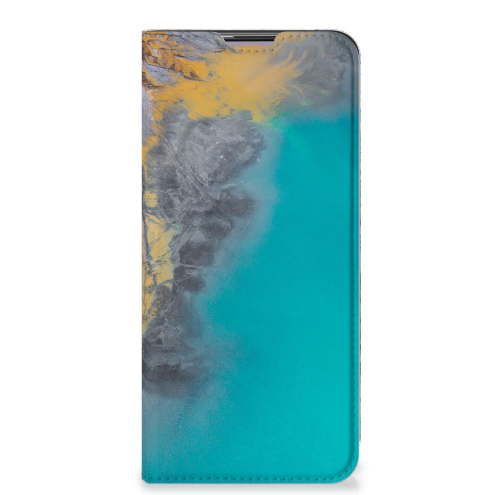 OnePlus Nord CE 5G Standcase Marble Blue Gold - B2C Telecom