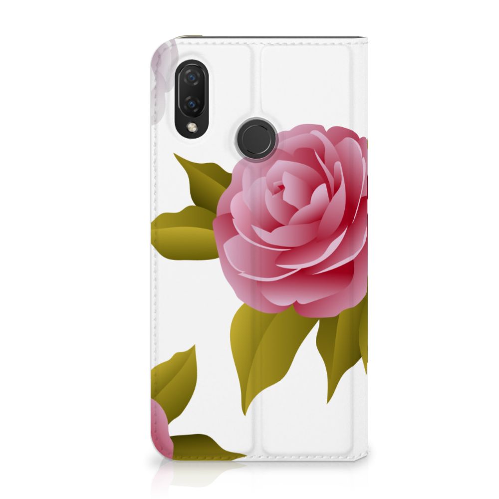 Huawei P Smart Plus Smart Cover Roses