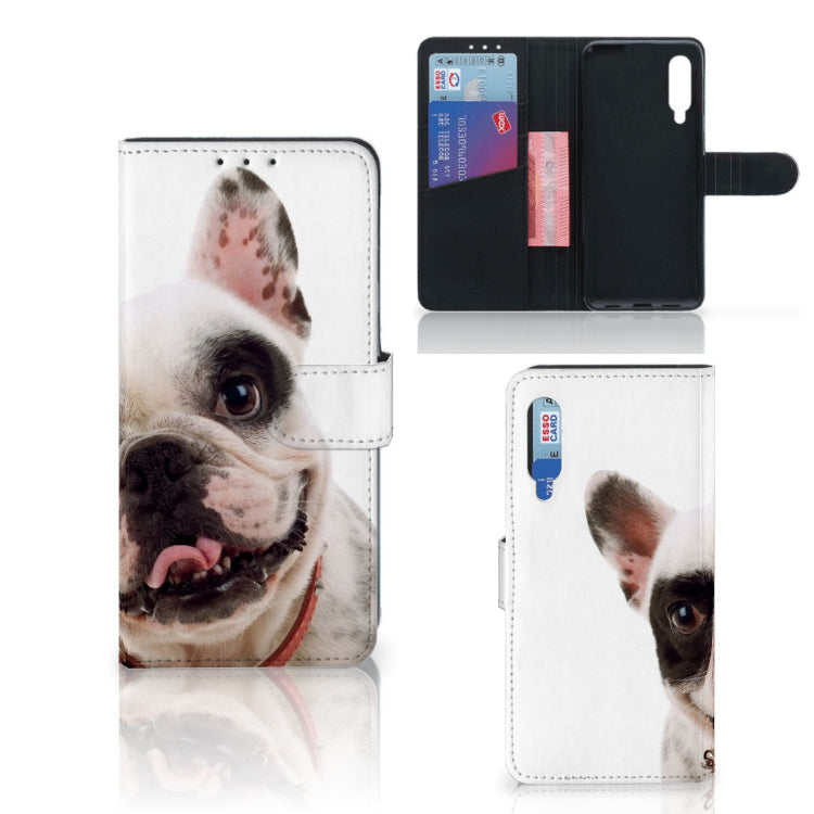 Xiaomi Mi 9 Telefoonhoesje met Pasjes Franse Bulldog