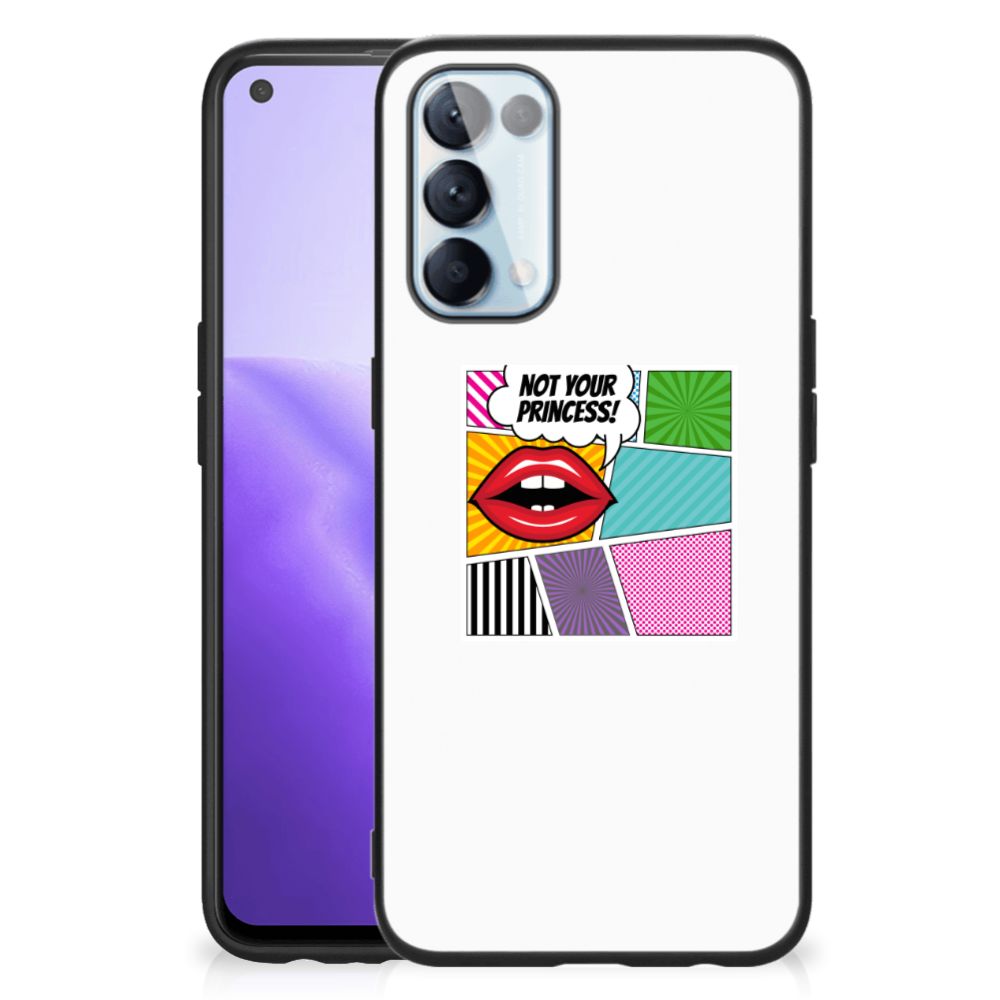 OPPO Reno5 5G | Find X3 Lite GSM Cover Popart Princess