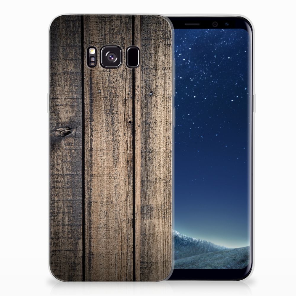 Samsung Galaxy S8 Plus Bumper Hoesje Steigerhout