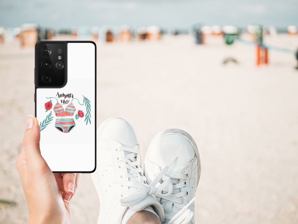 Samsung Galaxy S21 Ultra Hoesje Boho Summer B2C Telecom