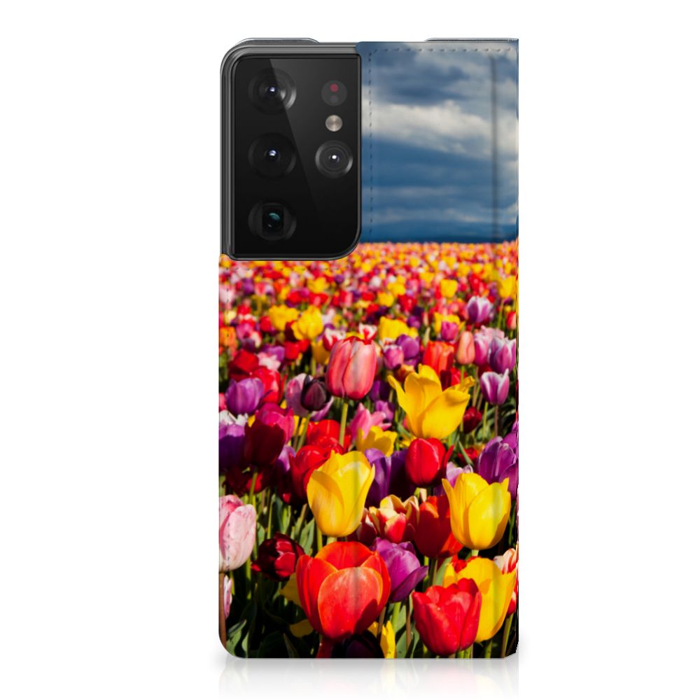 Samsung Galaxy S21 Ultra Smart Cover Tulpen - B2C Telecom