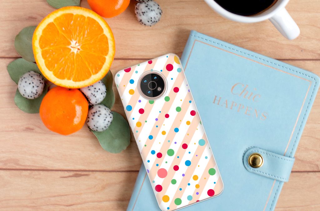 Nokia G50 TPU bumper Dots B2C Telecom