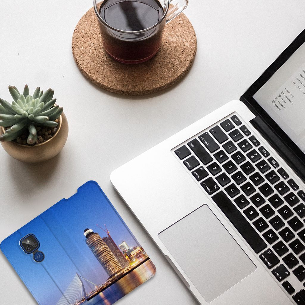 Motorola Moto G9 Play Book Cover Rotterdam - B2C Telecom