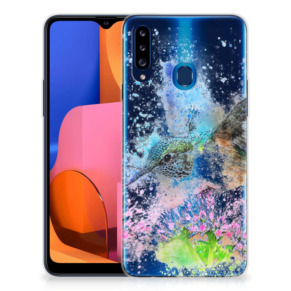 Hoesje maken Samsung Galaxy A20s Vogel B2C Telecom