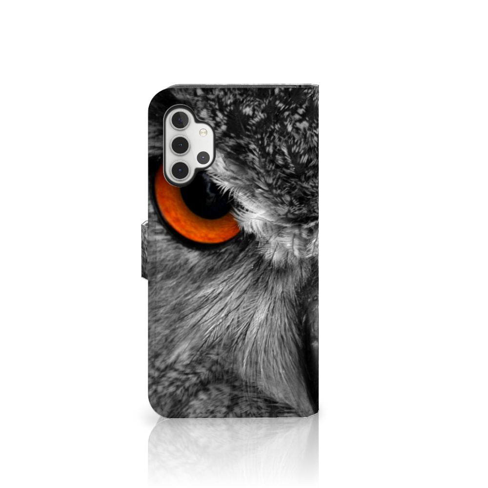 Samsung Galaxy A32 4G Telefoonhoesje met Pasjes Uil