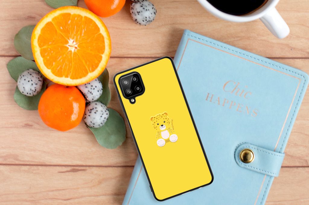 Samsung Galaxy A12 Hoesje Baby Leopard B2C Telecom
