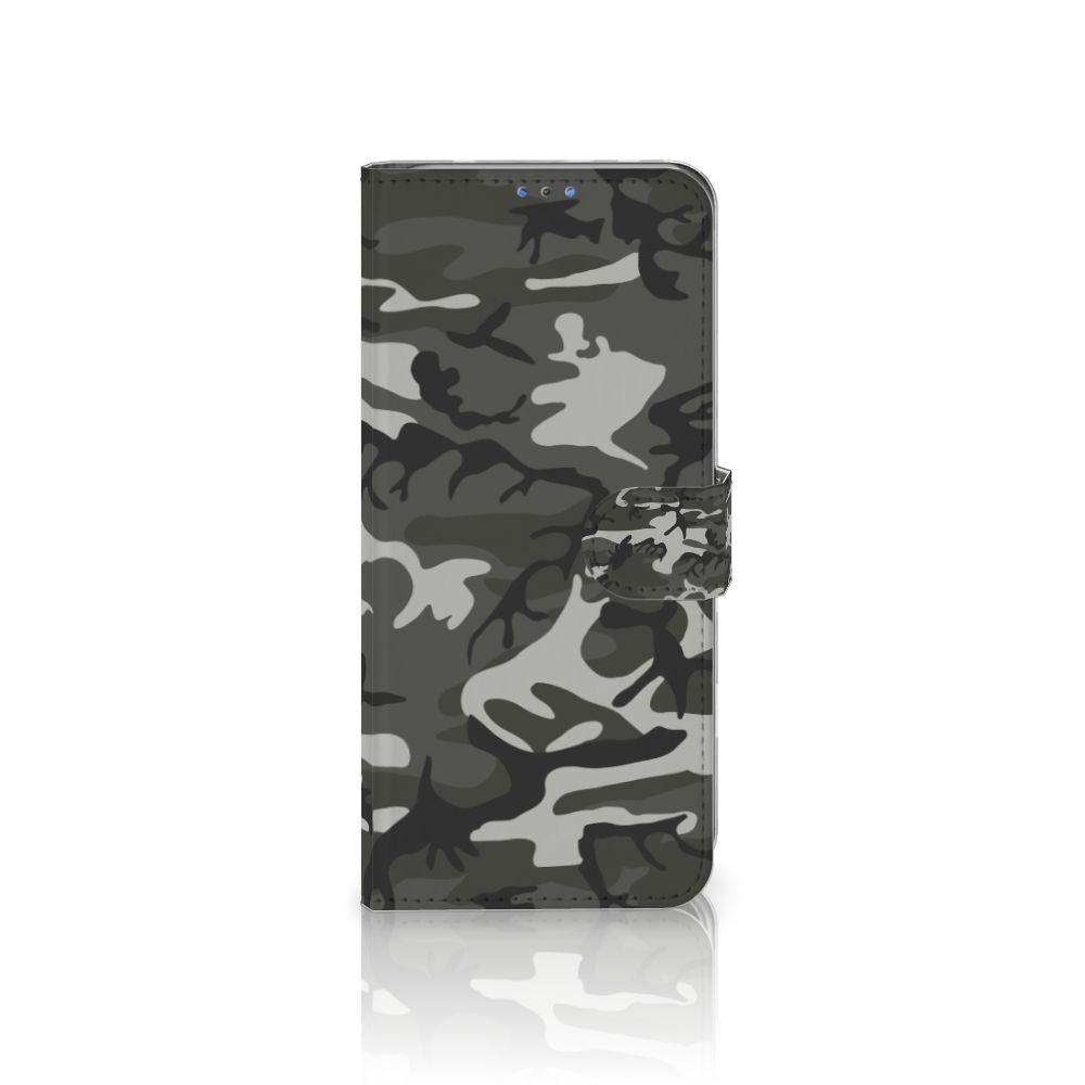 Motorola G8 Power Lite Telefoon Hoesje Army Light