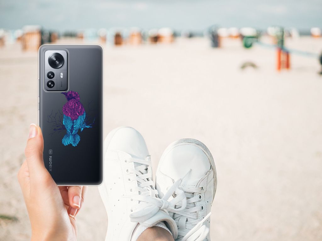 Xiaomi 12 Pro Telefoonhoesje met Naam Merel B2C Telecom
