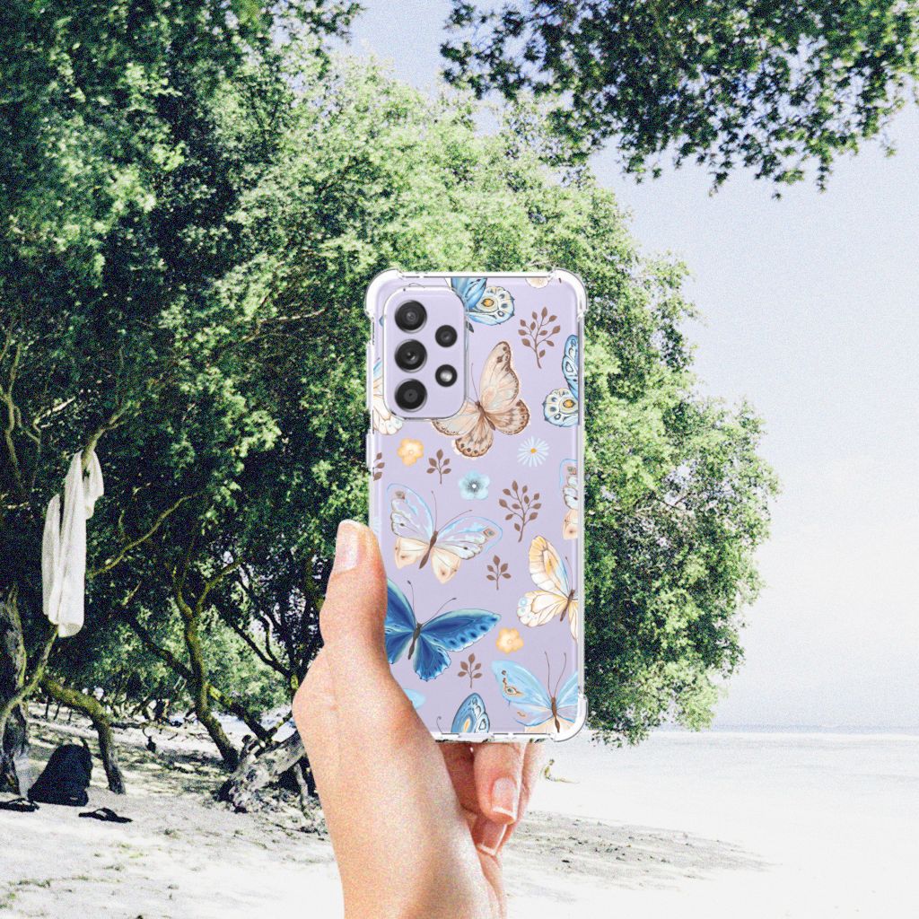 Case Anti-shock voor Samsung Galaxy A33 Vlinder B2C Telecom