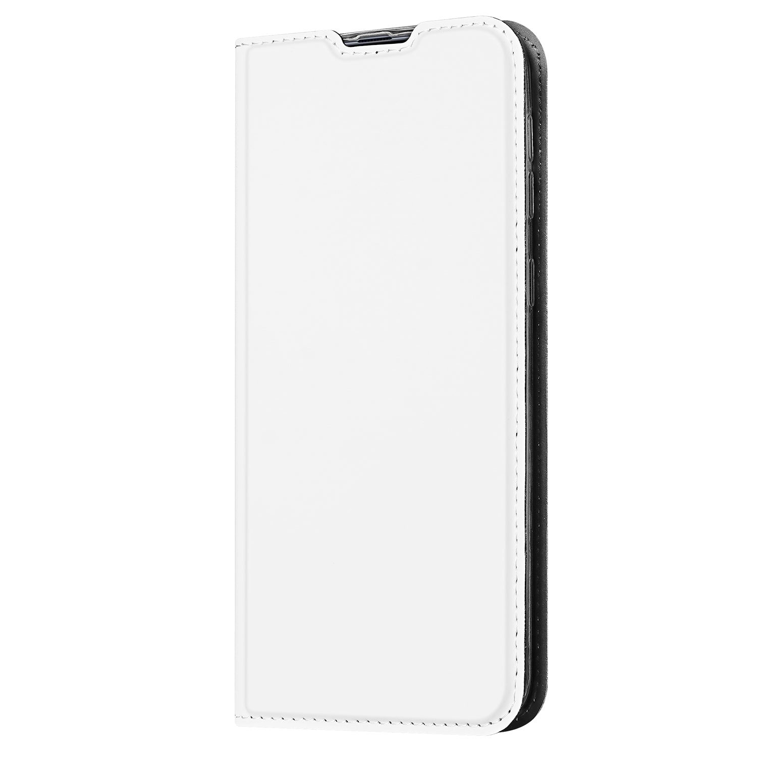 Samsung Galaxy M31 Stand Case Hoesje Wit met Pashouder