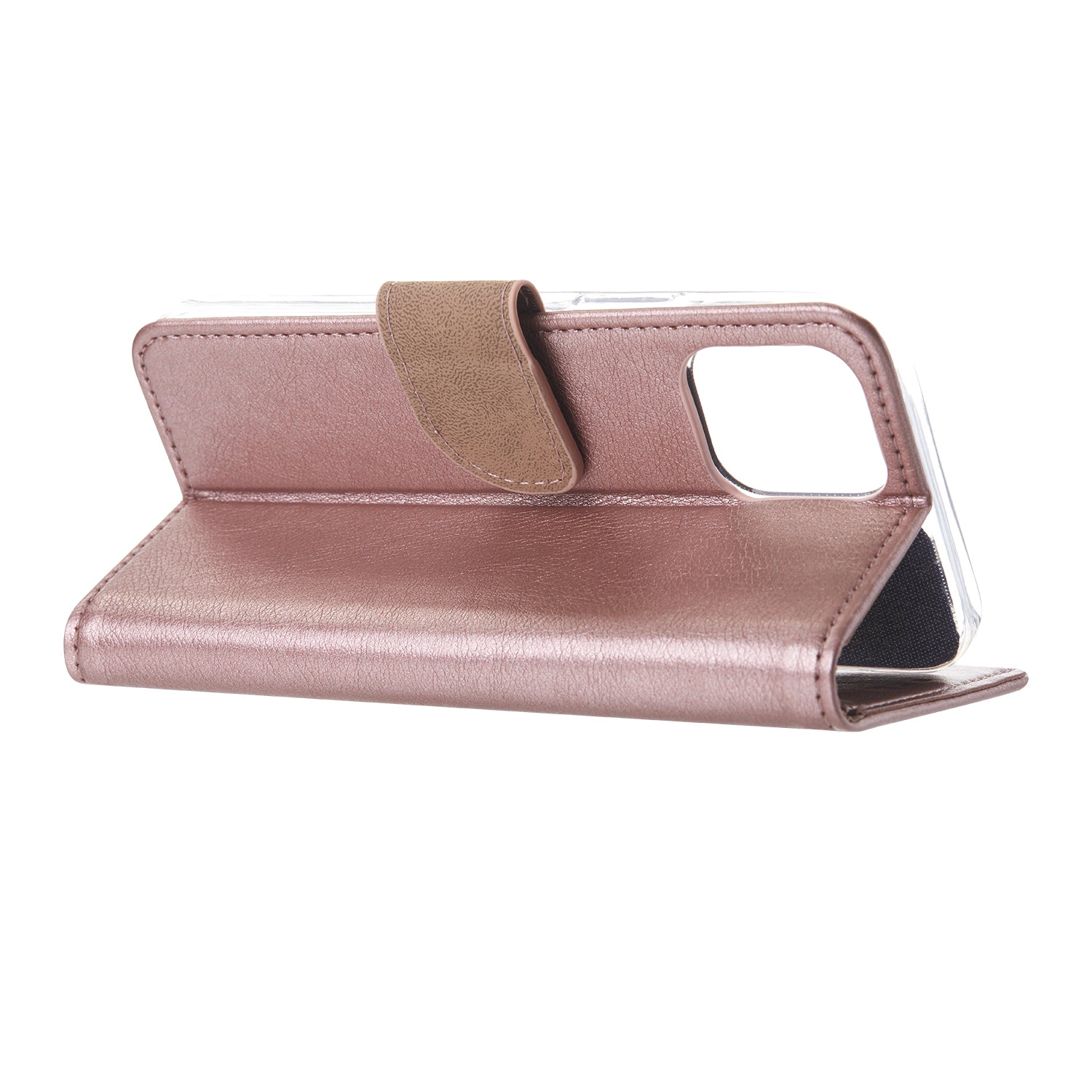 Bookcase iPhone 12 Pro Max Rose met Standaard