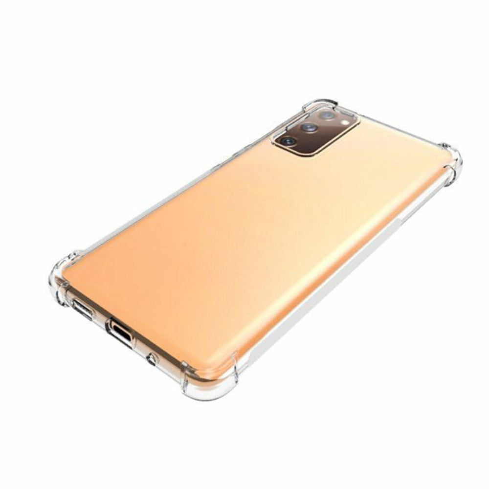 Galaxy S20 FE Anti-Shock Back Case Siliconen Transparant 
