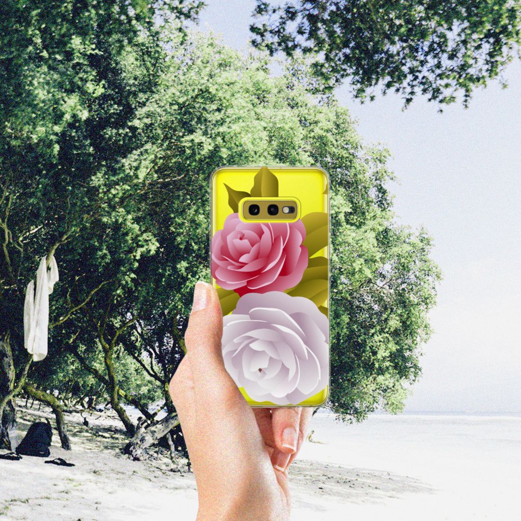 Samsung Galaxy S10e TPU Case Roses