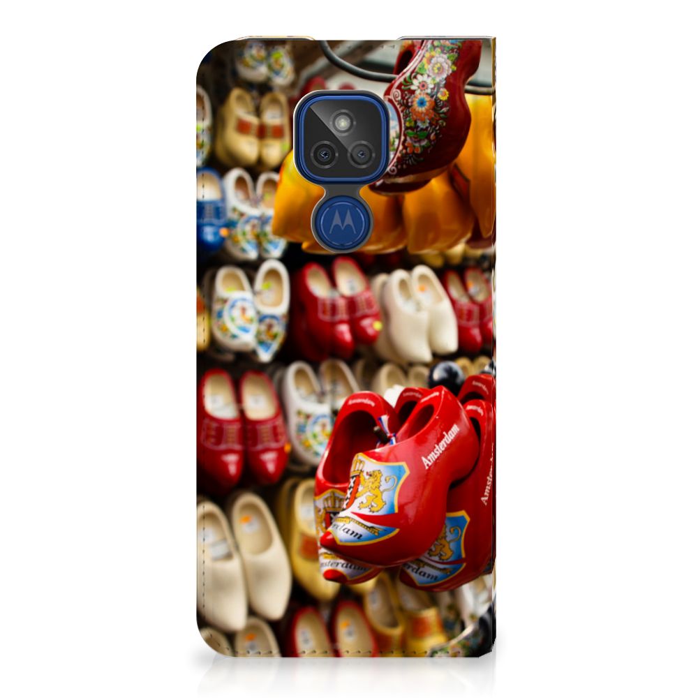 Motorola Moto G9 Play Book Cover Klompen - B2C Telecom