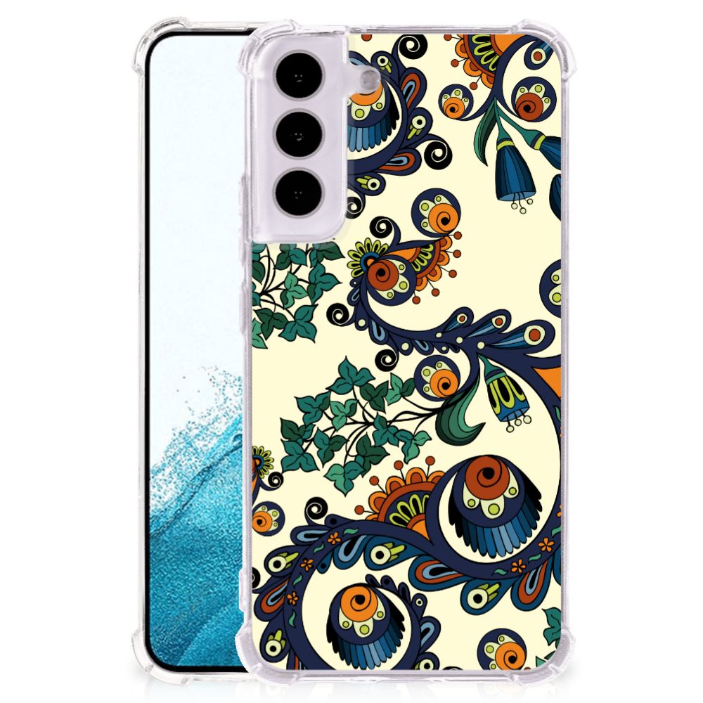 Anti Shock Case Samsung Galaxy S22 Barok Flower