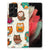 Samsung Galaxy S21 Ultra TPU Hoesje Vrolijke Uilen B2C Telecom
