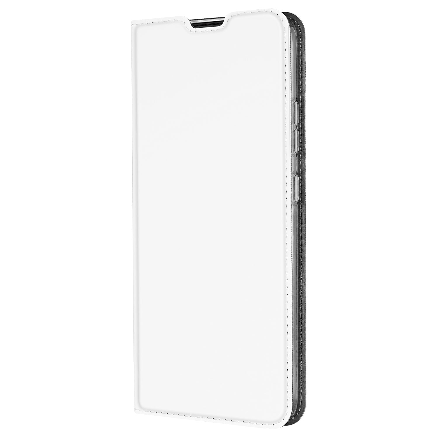 Bookcover Nokia 2.4 Hoesje Wit met Pashouder