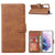 Samsung Galaxy S21 Ultra Hoesje Bruin met Standaard
