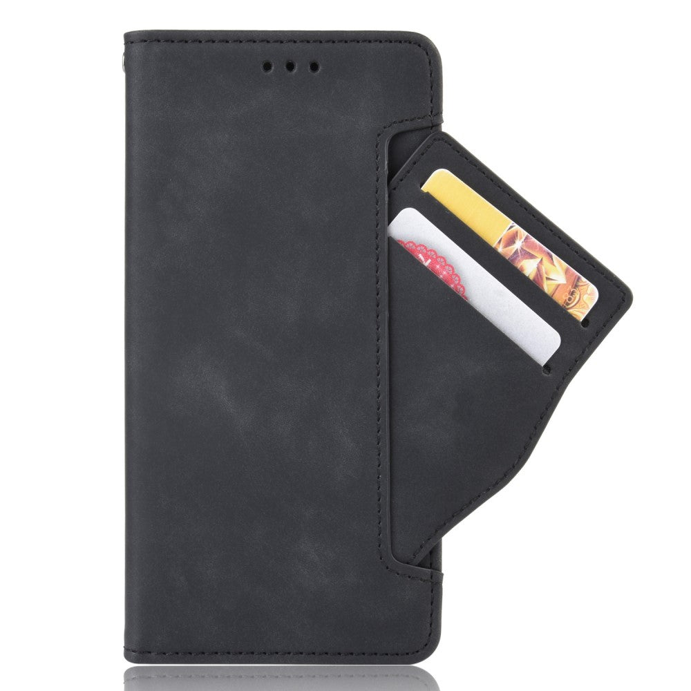 Wallet Case Google Pixel 4A 5G Hoesje Zwart met Standaard