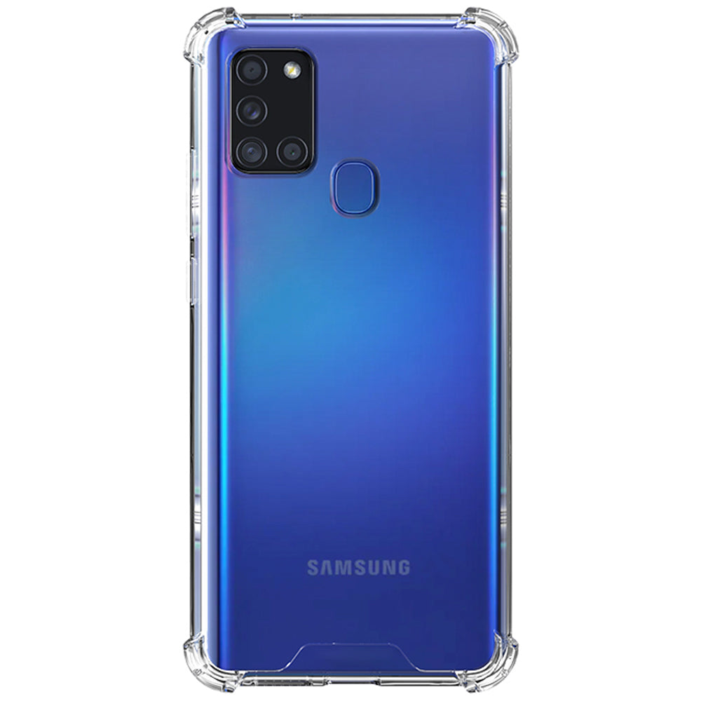 Anti-shock Back Cover Galaxy A21s TPU Siliconen Transparant