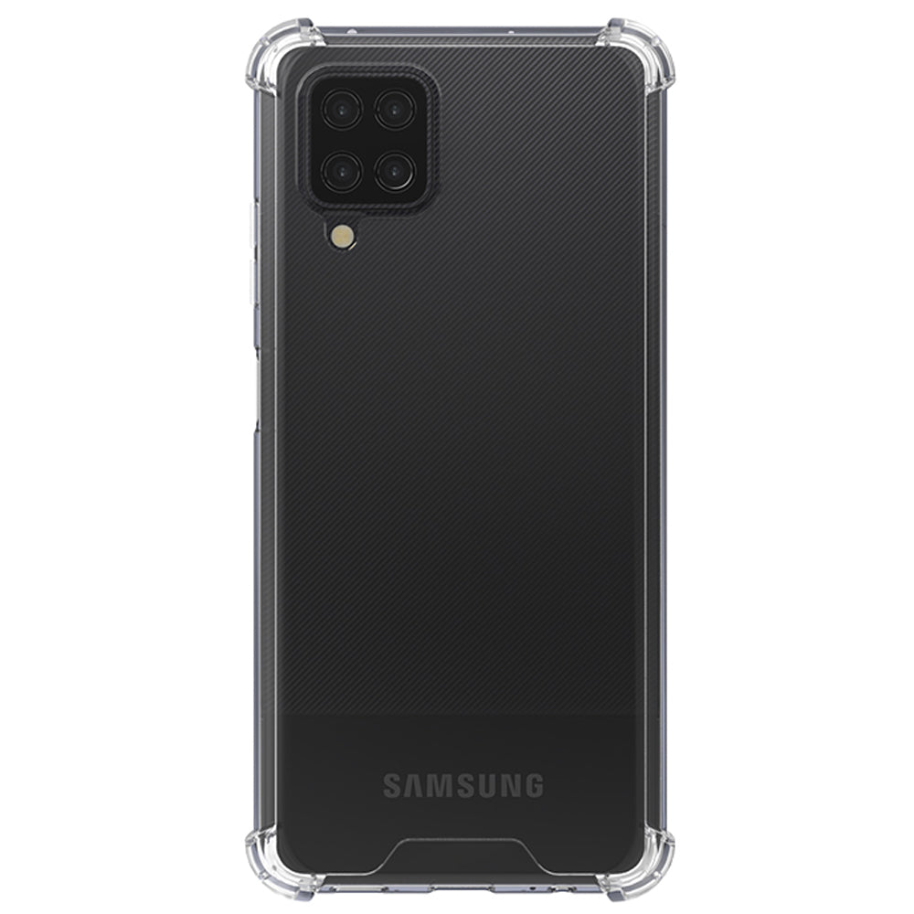 Anti-shock Back Cover Galaxy A12 TPU Siliconen Transparant