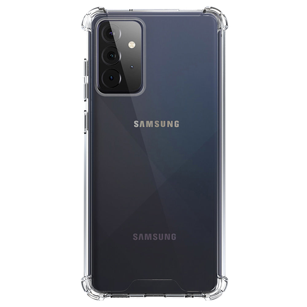 Anti-shock Back Cover Galaxy A72 TPU Siliconen Transparant