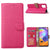 Book Cover Samsung Galaxy A72 Roze met Pasjeshouder