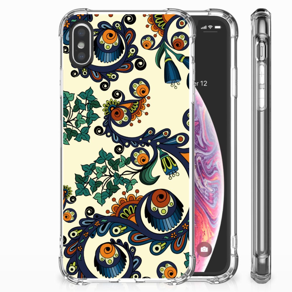 Anti Shock Case Apple iPhone X | Xs Barok Flower