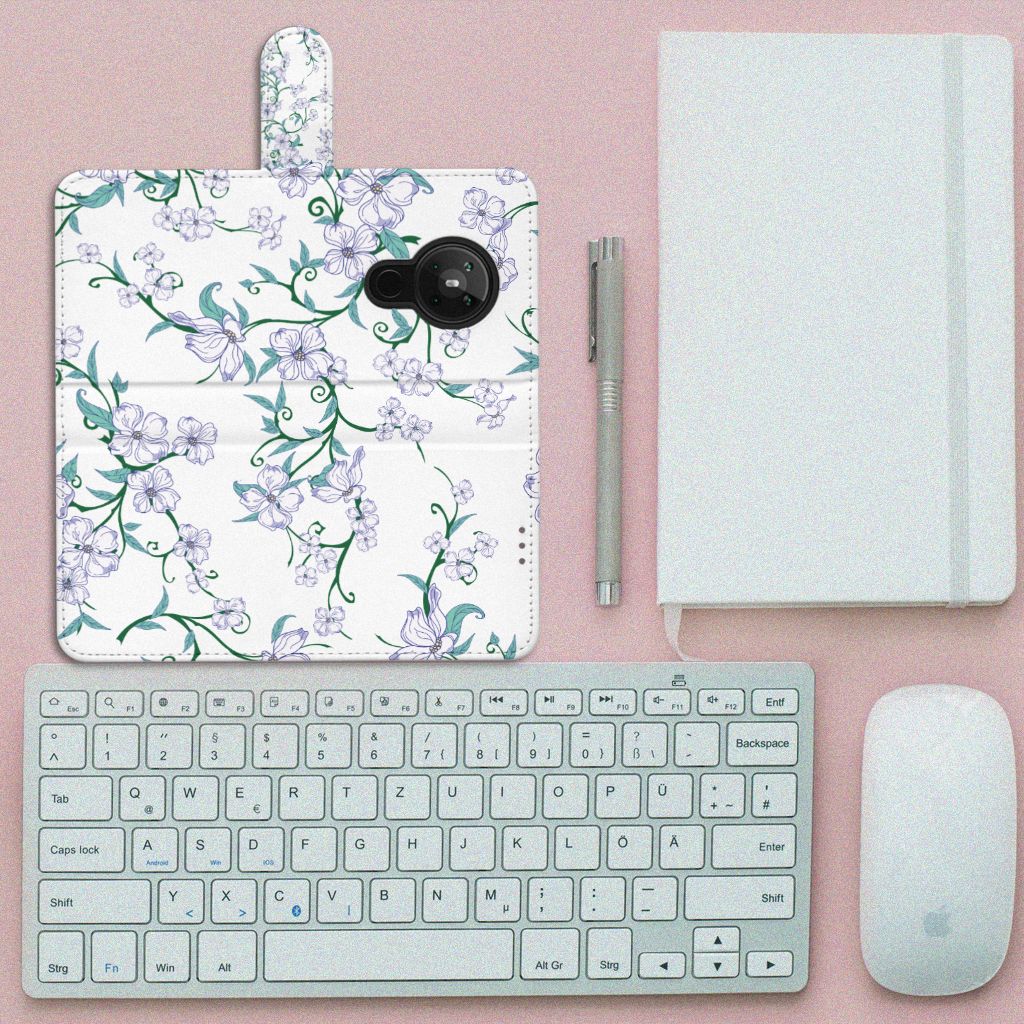 Nokia 5.3 Uniek Hoesje Blossom White