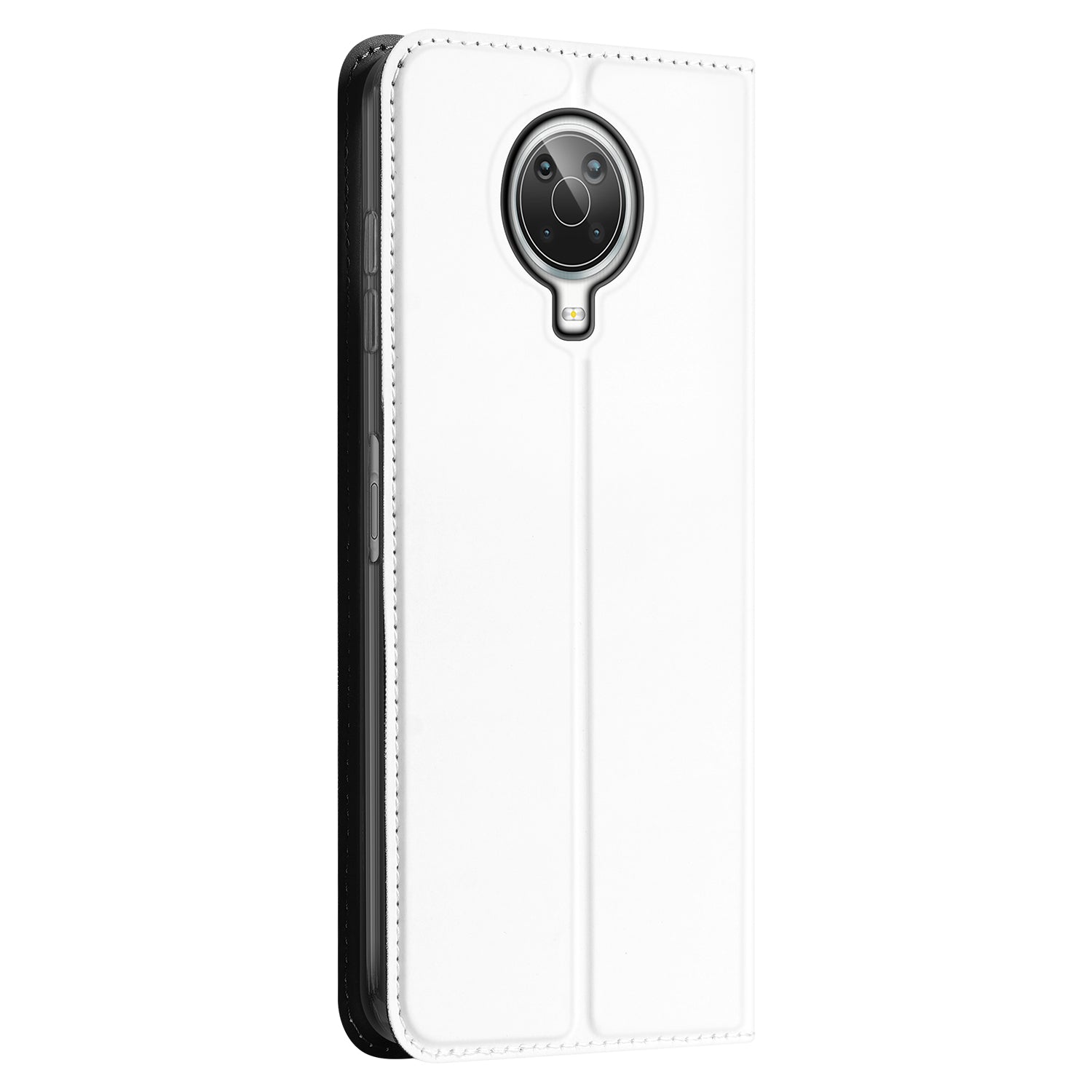 Nokia G10 | G20 Book Case Hoesje Wit met Pashouder