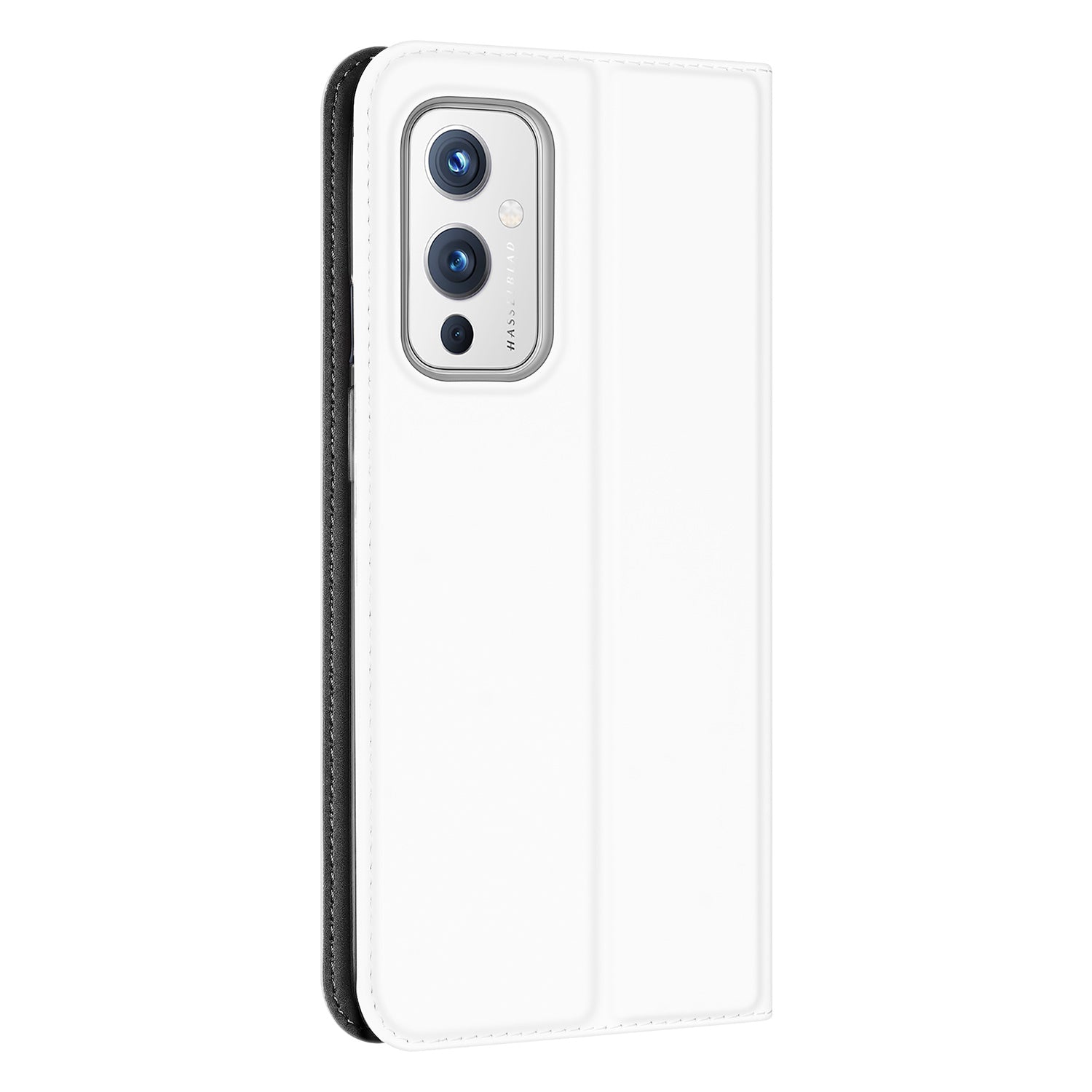 OnePlus 9 Book Case Hoesje Wit met Pashouder