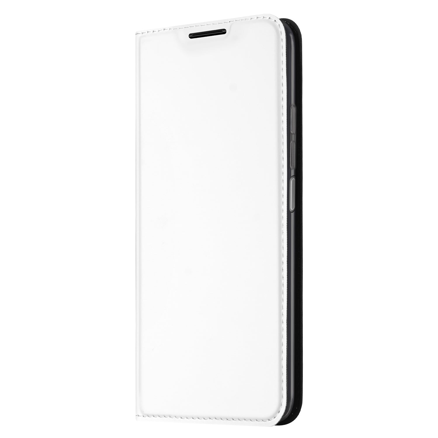 Xiaomi Redmi Note 10 4G Stand Case Hoesje Wit met Pashouder