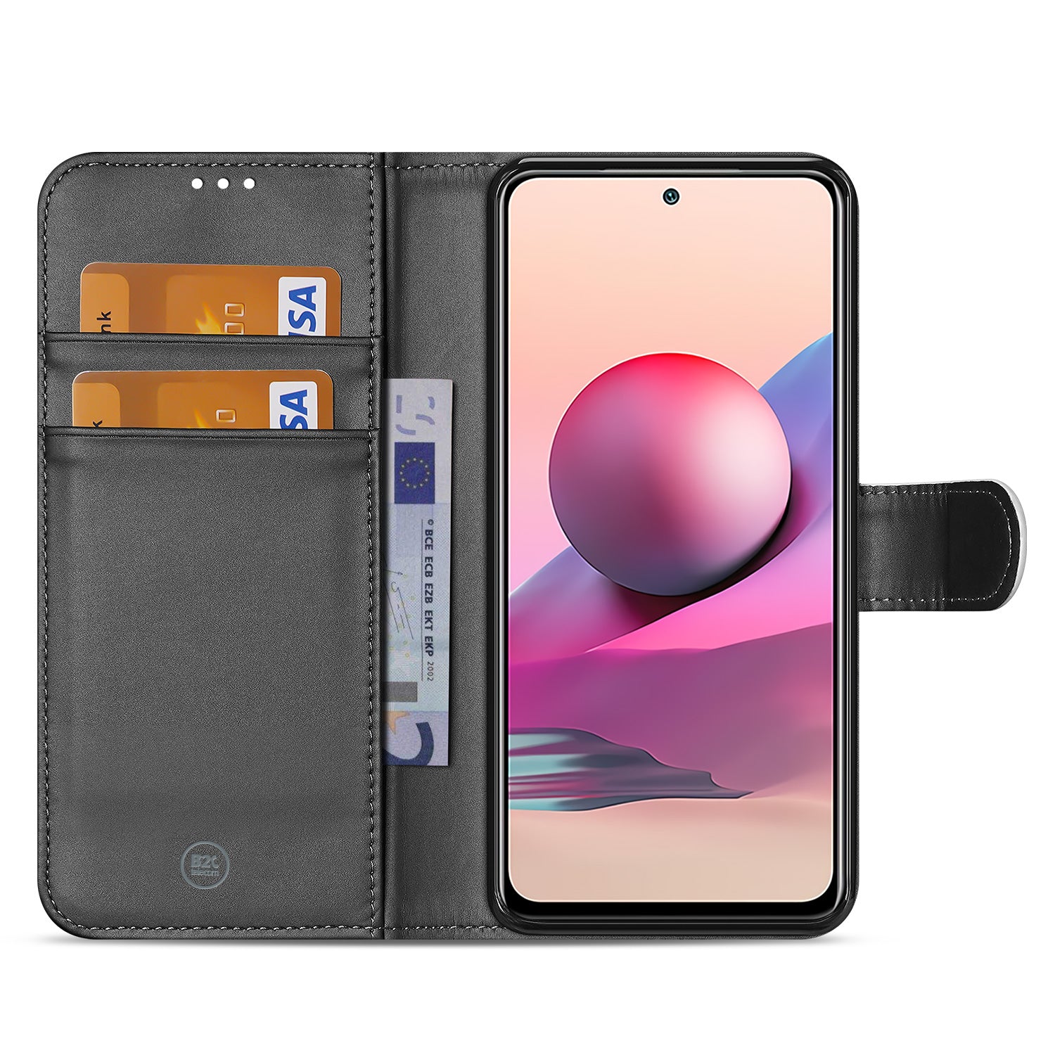 Xiaomi Redmi Note 10 4G Book Case Wit met Pasjeshouder